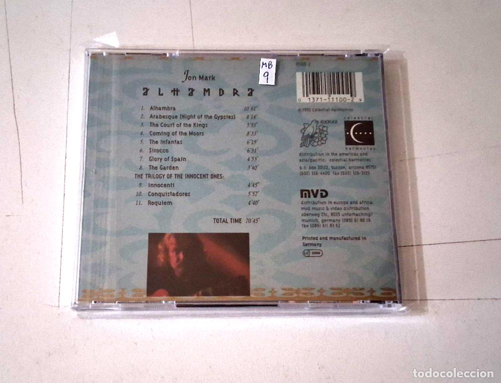 CDs de m&uacute;sica: JOHN MARK &rdquo;ALHAMBRA&rdquo; CD 11 TRACKS - Foto 2