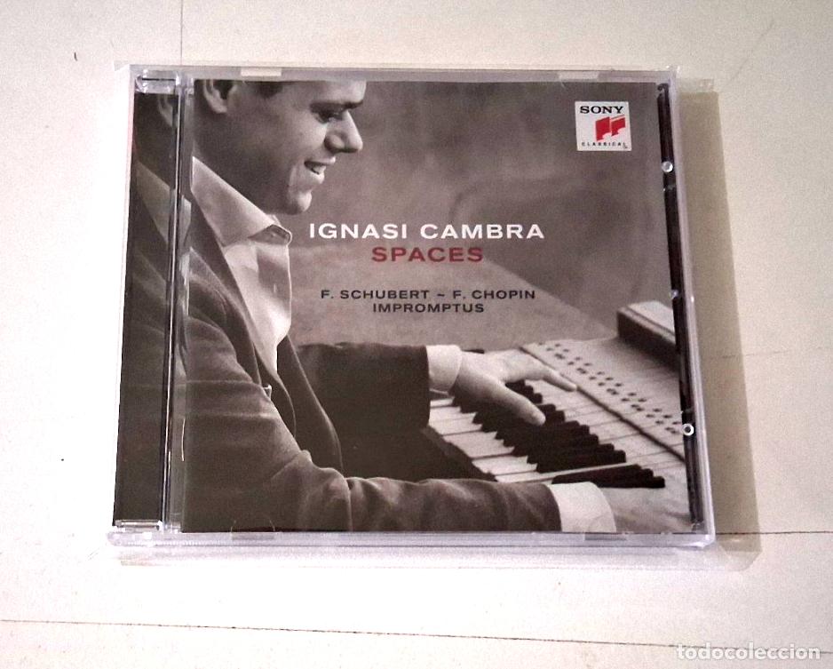 CDs de M&uacute;sica: IGNASI CAMBRA &rdquo;SPACES&rdquo; CD 9 TRACKS COMO NUEVO SCHUBERT CHOPIN IMPROMPTUS