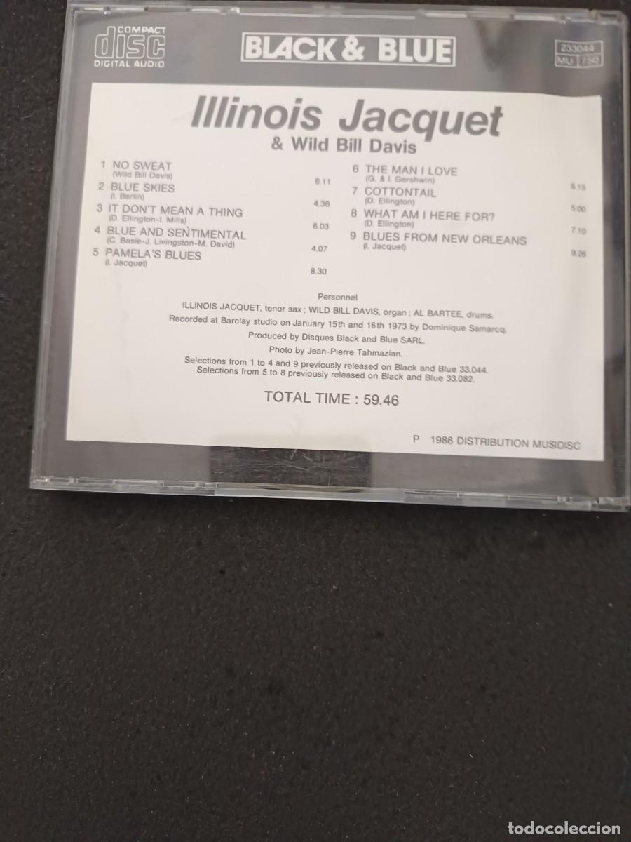 CDs de m&uacute;sica: ILLINOIS JACQUET & WILD BILL DAVIS - Foto 2