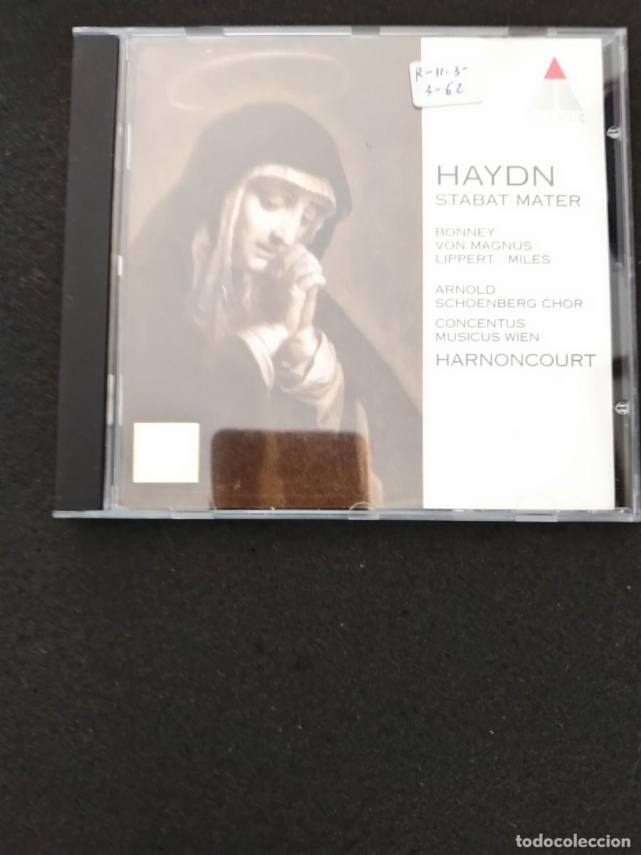 CDs de M&uacute;sica: HAYDN. STABAT MATER. DIRECTOR: HARNONCOURT. CANTANTES: . BONNEY, VON MAGNUS, LIPPET, MILES