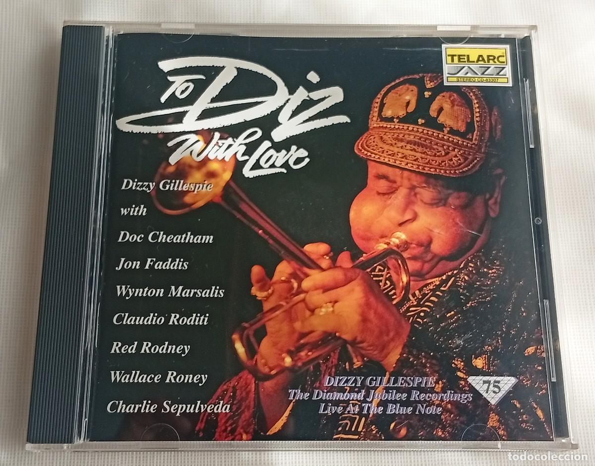 CDs de M&uacute;sica: CD Dizzy Gillespie - To Diz With Love - Telarc Jazz 1992 - Grabaci&oacute;n Digital DDD - Impecable