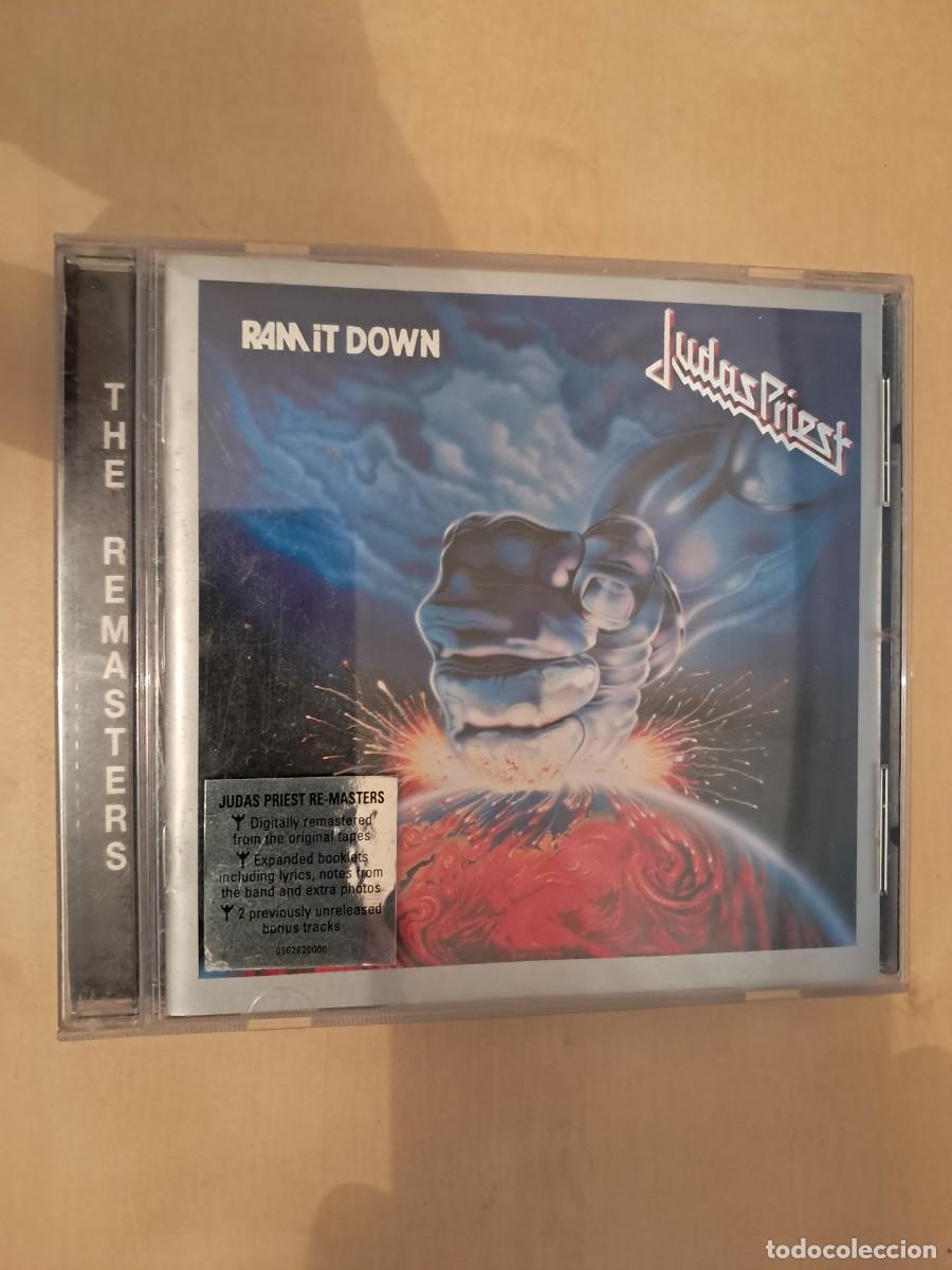 CDs de M&uacute;sica: Judas Priest , Ram it Down , CD 2002 Remasterizado. Impecable. Hard Rock Heavy Metal