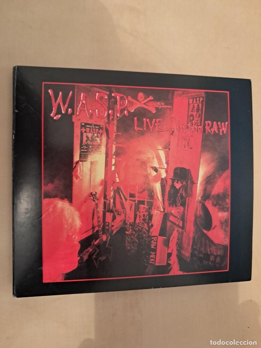 CDs de M&uacute;sica: W.A.S.P. WASP , Live ... In the Raw. CD 2018 Digipack impecable. Heavy Metal