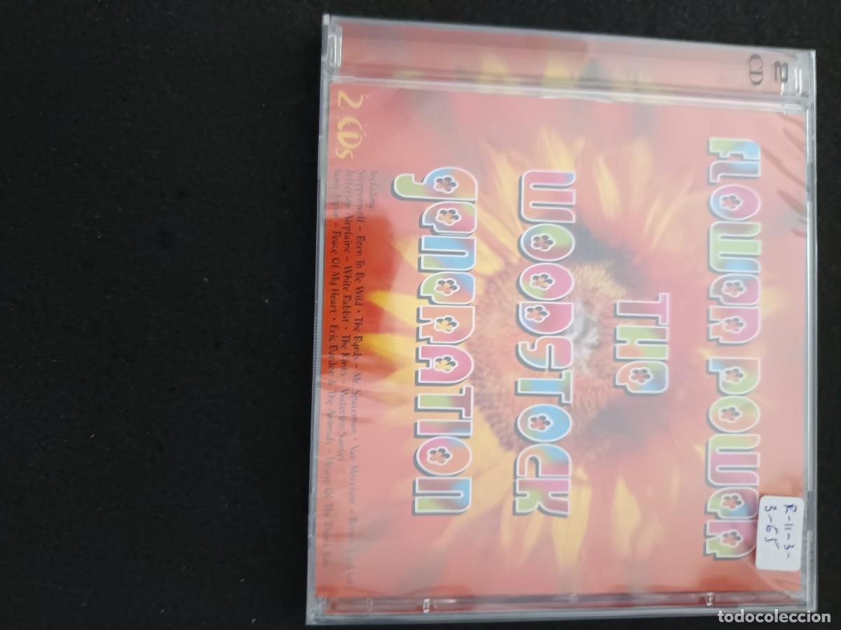 CDs de M&uacute;sica: 2 CD. FLOWER POWER THE WOODSTOCK GENERATION
