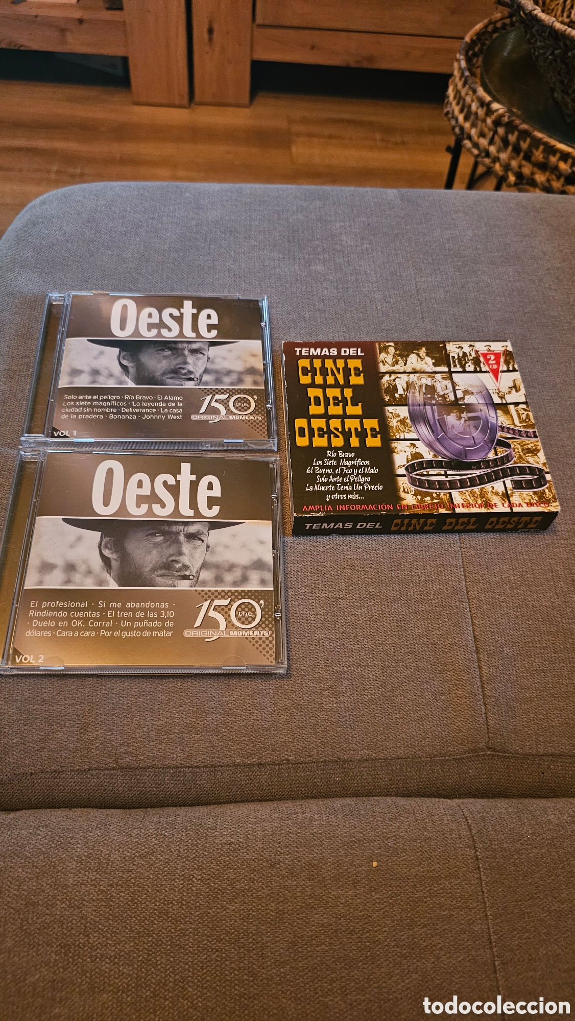Music CDs: Lote Cds cine del Oeste como nuevo