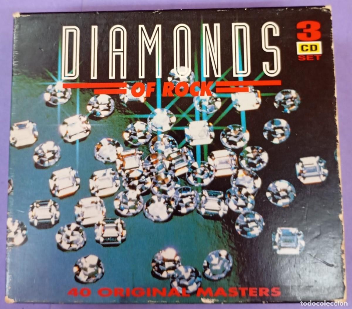 CDs de M&uacute;sica: Various &ndash; Diamonds Of Rock. 3CD (gary Moore, The Kinks, Zombies...)