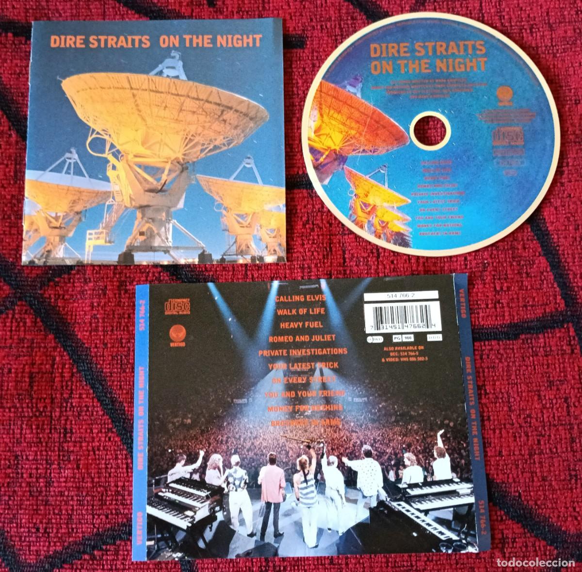 CDs de M&uacute;sica: DIRE STRAITS ** ON THE NIGHT ** CD 1993