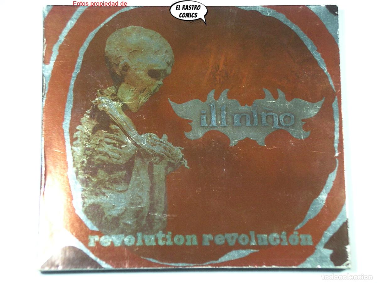 CDs de M&uacute;sica: Ill Ni&ntilde;o, Revolution Revoluci&oacute;n, Bonus Tracks, CD enhanced, Roadrunner 2002 Nu Metal ver descripci&oacute;n