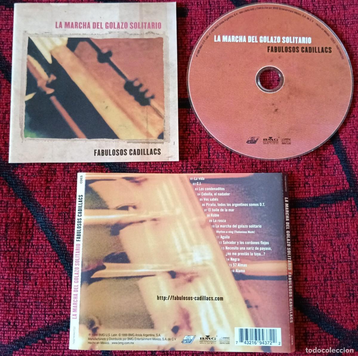 CD di Musica: FABULOSOS CADILLACS ** LA MARCHA DEL GOLAZO SOLITARIO ** CD 1999