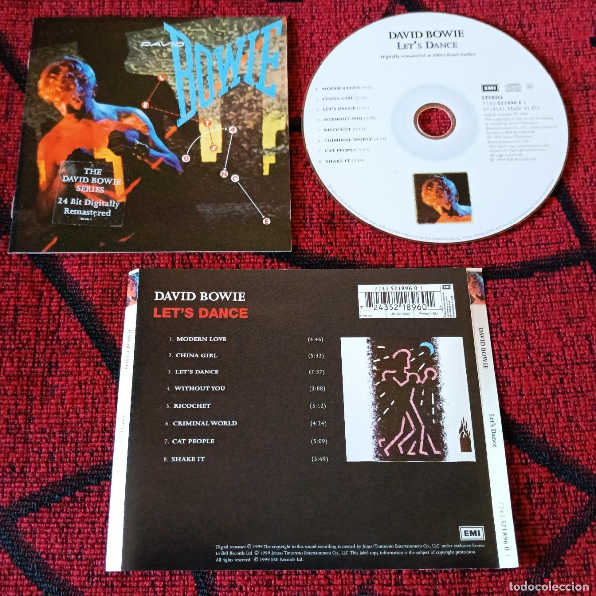 CDs de m&uacute;sica: DAVID BOWIE ** LETS DANCE ** CD REEDICION 1999 - Foto 1