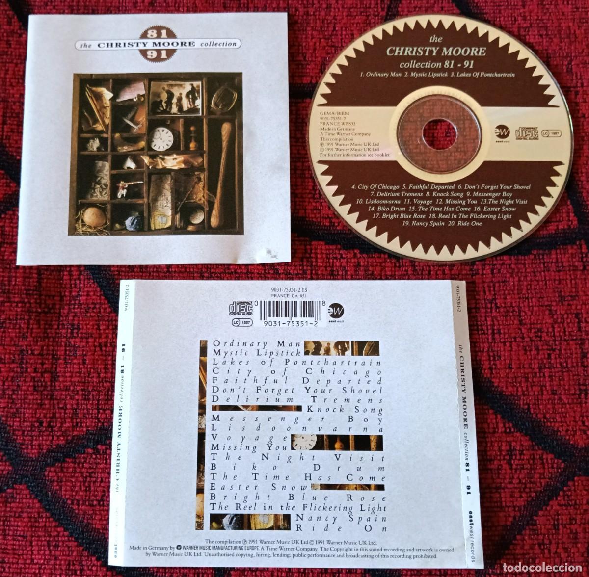 CDs de M&uacute;sica: CHRISTY MOORE ** The Christy Moore Collection 81 - 91 ** 1991 UK CD