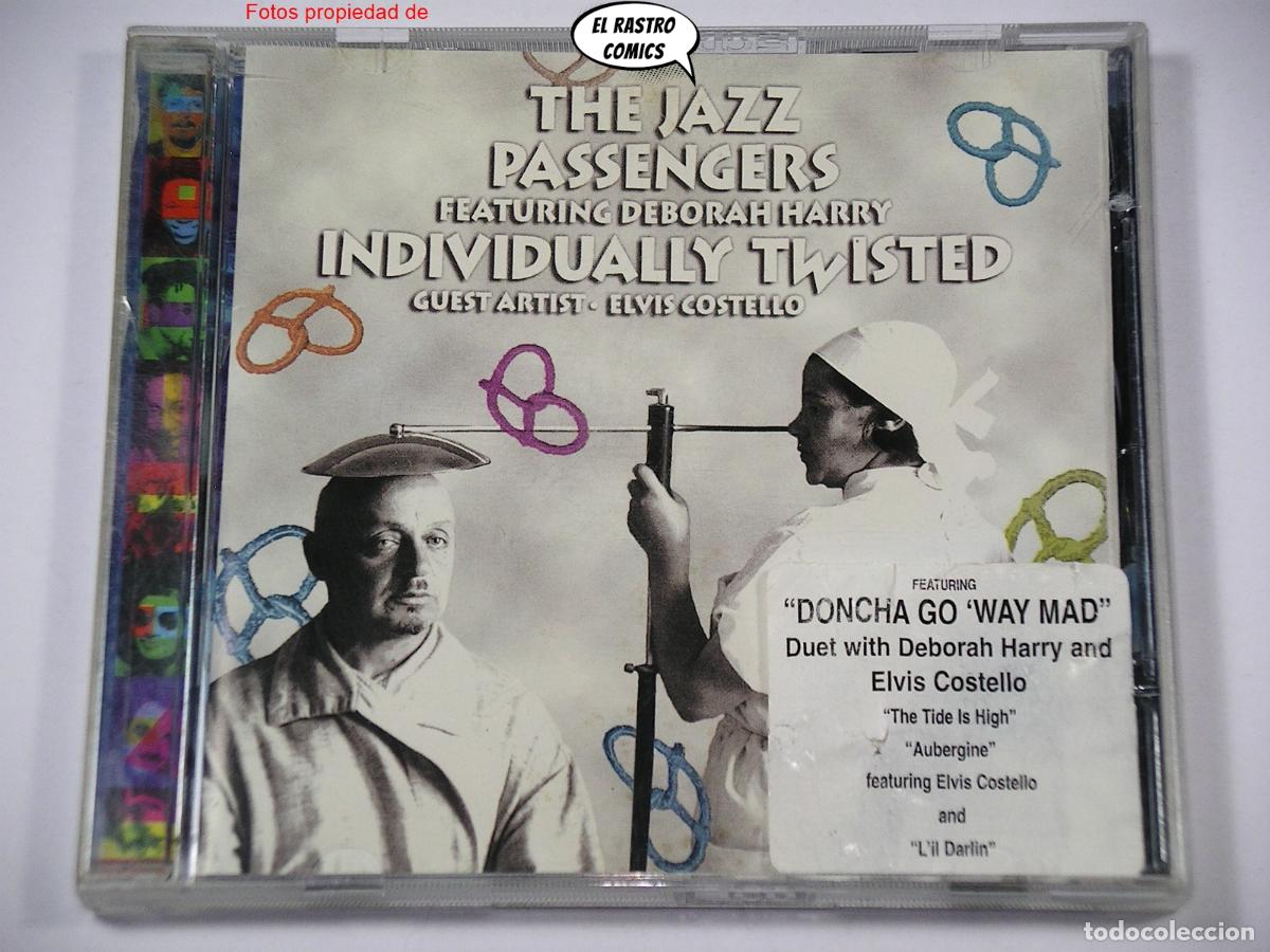 CDs de M&uacute;sica: The Jazz Passengers, feat Deborah Harry, guest artist Elvis Costello, Individuall Twisted, CD Fusion