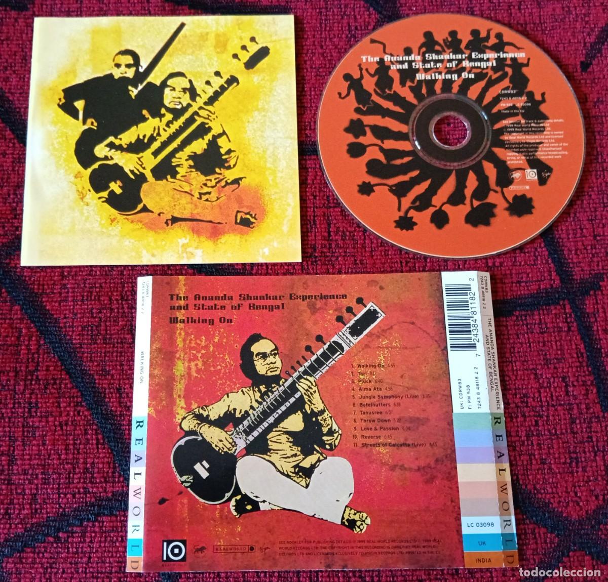 CDs de M&uacute;sica: THE ANANDA SHANKAR EXPERIENCE AND STATE OF BENGAL *Walking On* CD 1999
