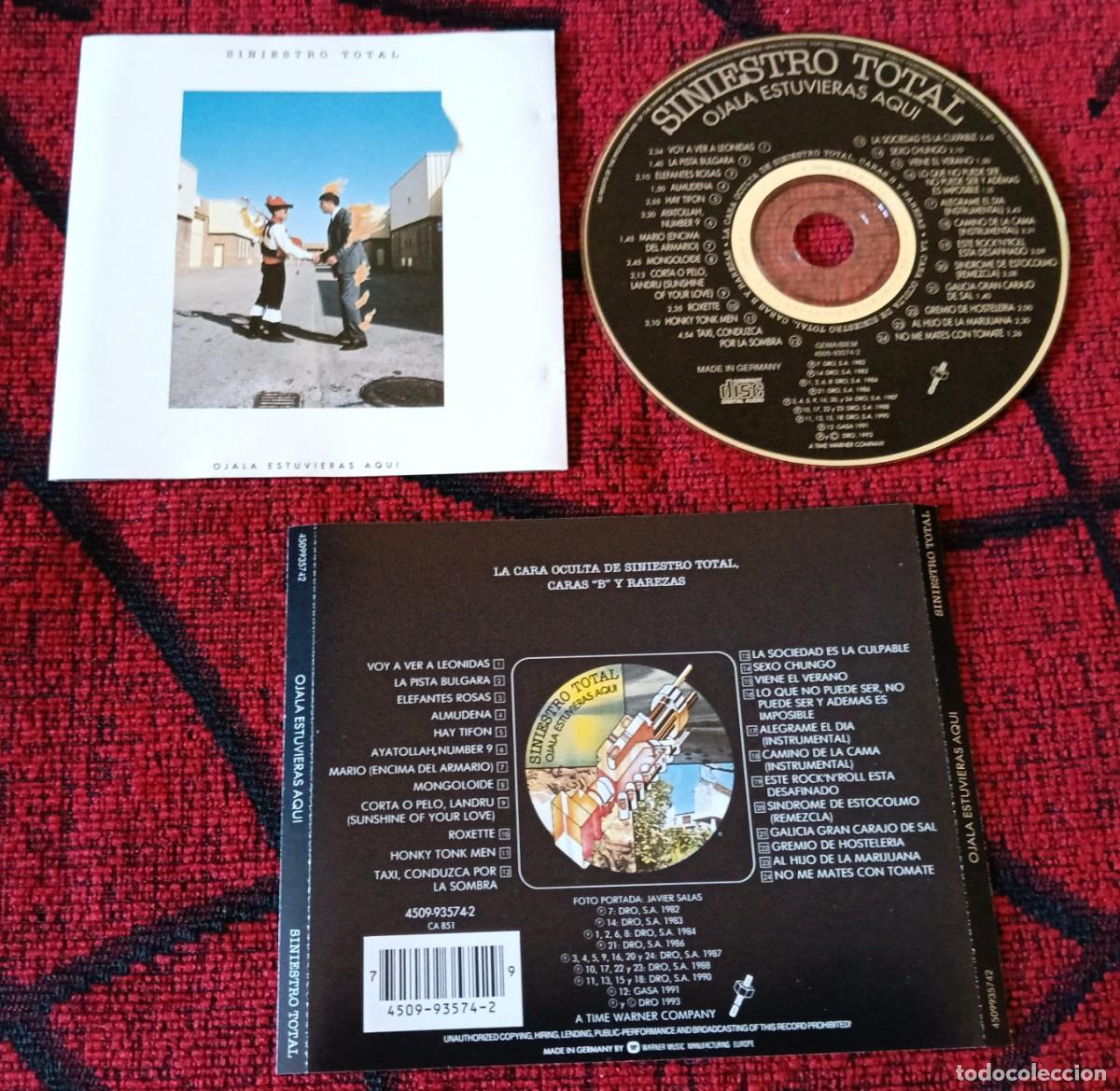 CD di Musica: SINIESTRO TOTAL ** OJALA ESTUVIERAS AQUI ** CD 1993