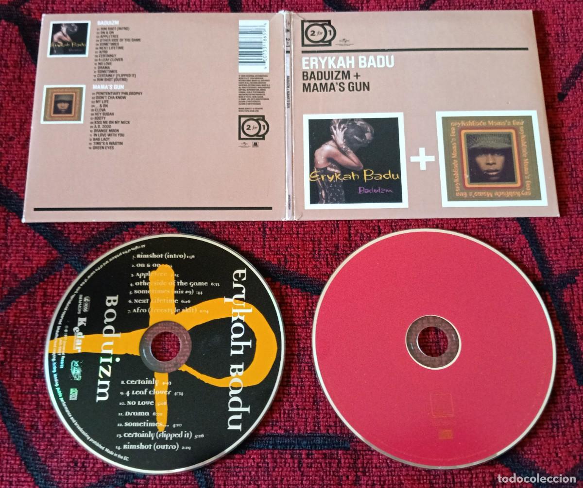 CD di Musica: ERYKAH BADU ** Baduizm + Mama&rsquo;s Gun ** CD DOBLE 1999