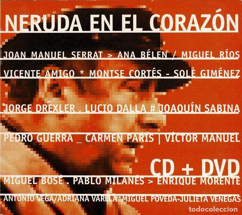 CDs de m&uacute;sica: Neruda En El Coraz&oacute;n. CD + DVD - Foto 1