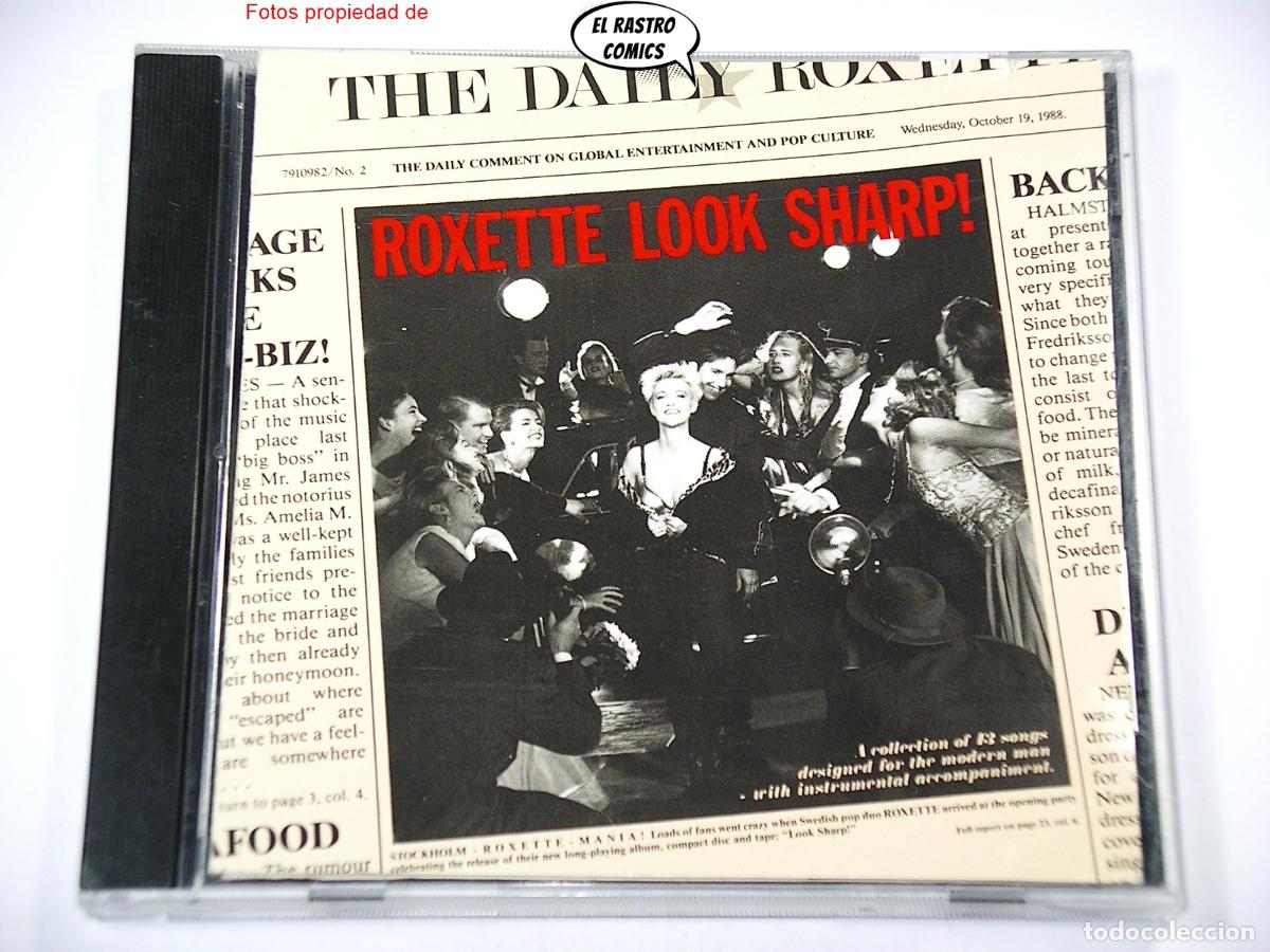 CDs de M&uacute;sica: Roxette, Look Sharp, CD Parlophone 1988, Pop Rock