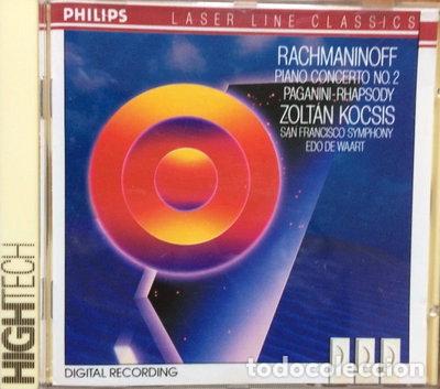 CDs de M&uacute;sica: Rachmaninoff: Piano Concerto No. 2 / Paganini Rhapsody- 0028943204422