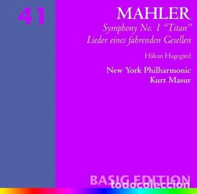 CDs de M&uacute;sica: Mahler: Symphony No. 1 &rdquo;Titan&rdquo; / Lieder eines fahrenden Gesellen- 0685738932221