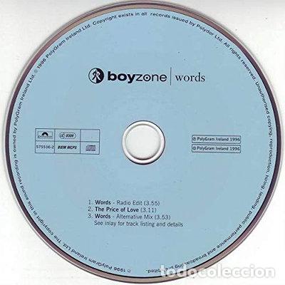 CDs de M&uacute;sica: Words- 0731457556221