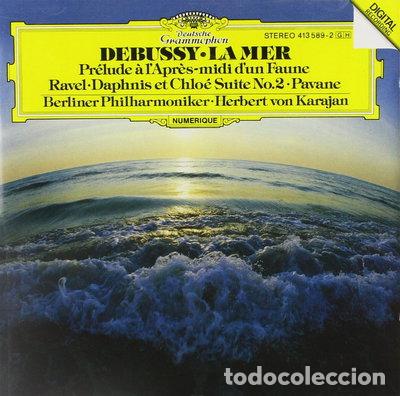 CDs de M&uacute;sica: Debussy: La Mer; Ravel: Daphnis et Chlo&eacute; Suite No.2; Pavane- 0028941358929