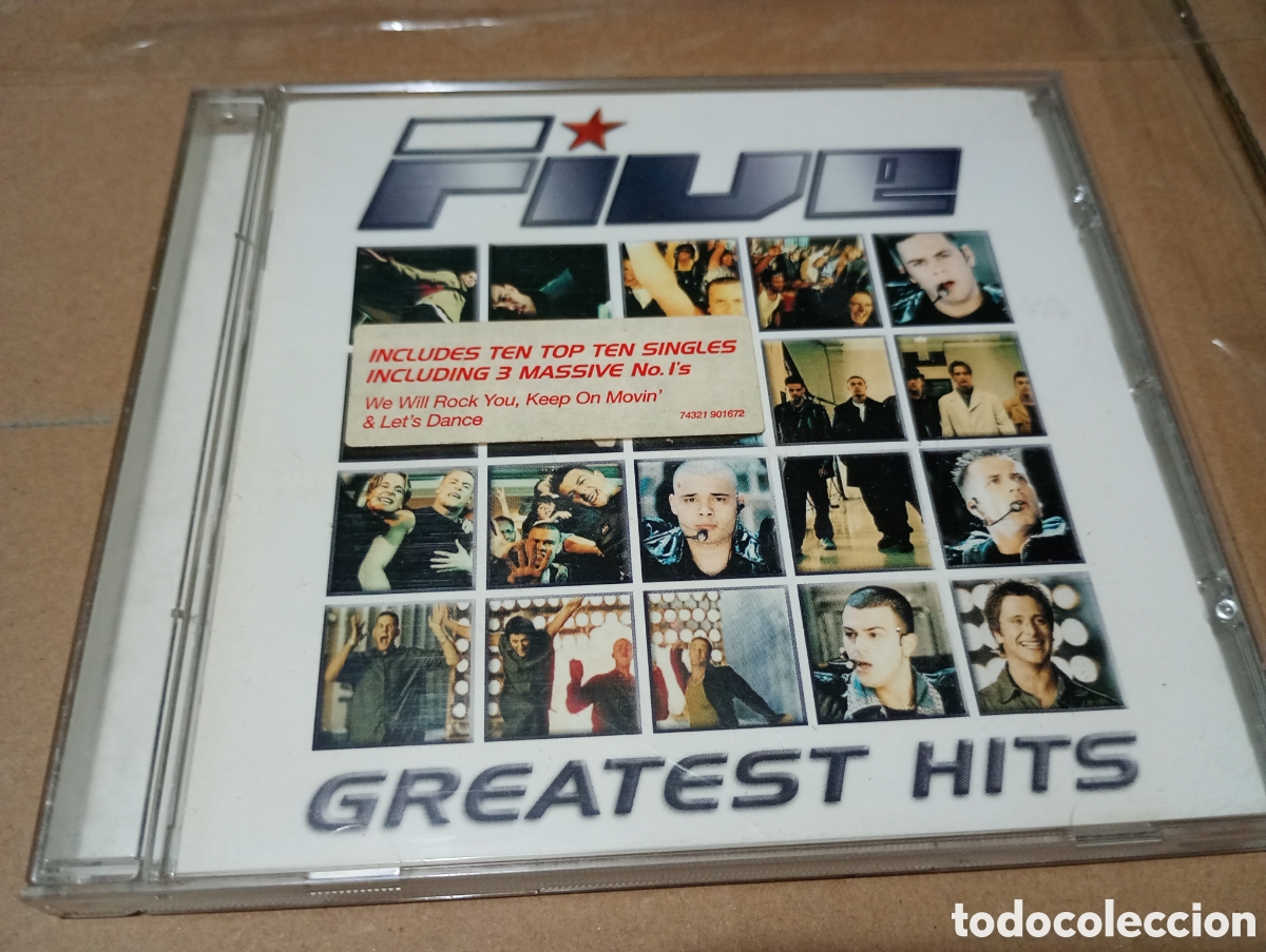 CDs de m&uacute;sica: Five CD greatest hits - Foto 1