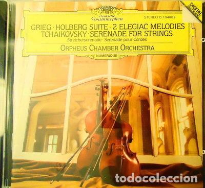 CDs de M&uacute;sica: Grieg: Holberg Suite &middot; 2 Elegiac Melodies / Tchaikovsky: Serenade for Strings- 0028942306028