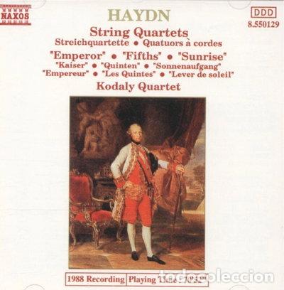 CDs de M&uacute;sica: Haydn: String Quartets ('Emperor', 'Fifths', 'Sunrise')- 4005294501291