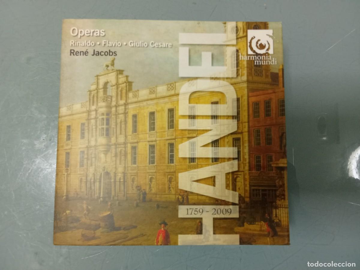 CDs de M&uacute;sica: HANDEL - Rinaldo / Flavio / Giulo Cesare.