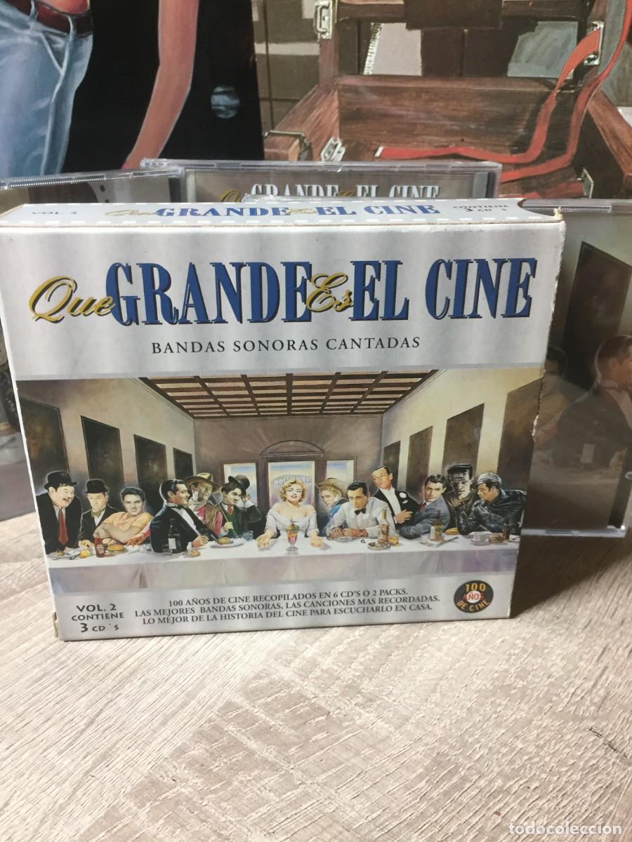 CDs de M&uacute;sica: Cd que grande es el cine bandas sonoras cantadas