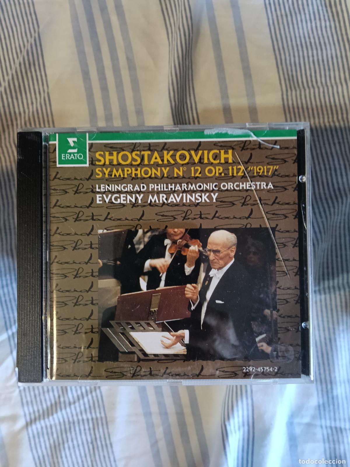 CDs de M&uacute;sica: SHOSTAKOVICH SYMPHONY N&ordm; 12 OP.112 1917 EVGENY MARAVINSKY - CD