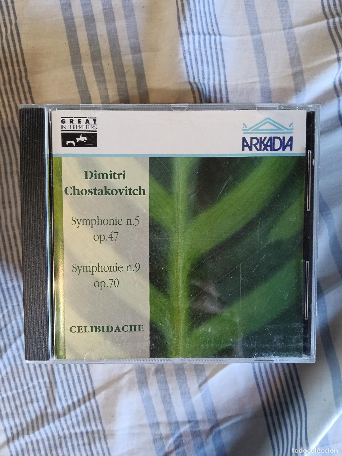 CDs de M&uacute;sica: CDDIMITRI CHOSTAKOVITCH CELIBIDACHE