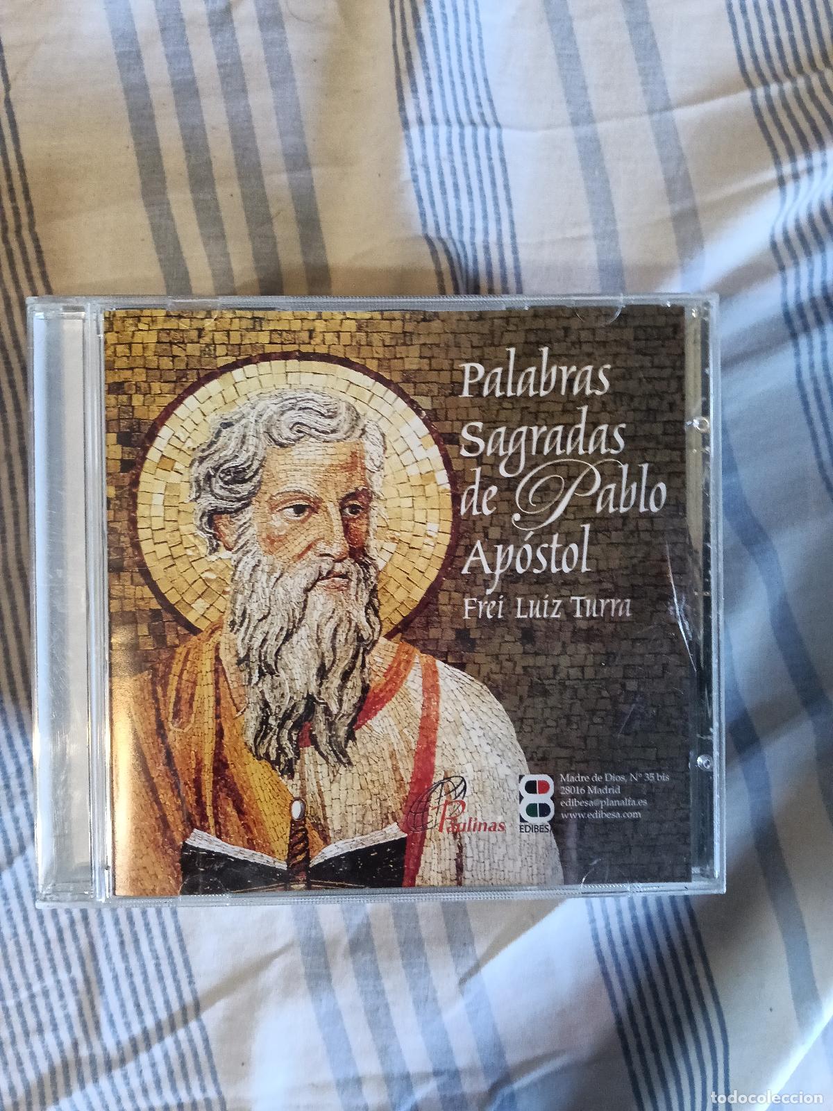 CDs de M&uacute;sica: CD FREI LUIZ TURRA - Palabras Sagradas De Pablo Apostol - Paulinas 4056