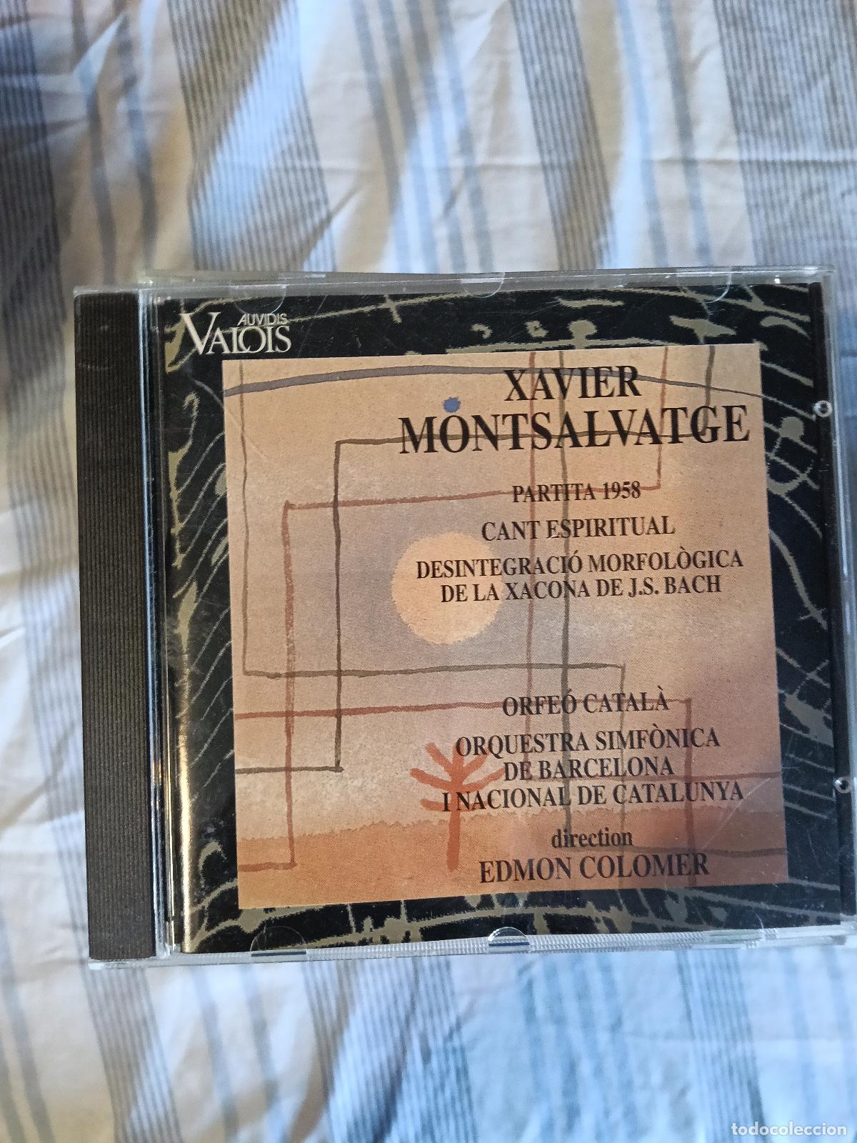 CDs de M&uacute;sica: CD MONTSALVATGE PARTITA CANT ESPIRITUALEDMON COLOMER