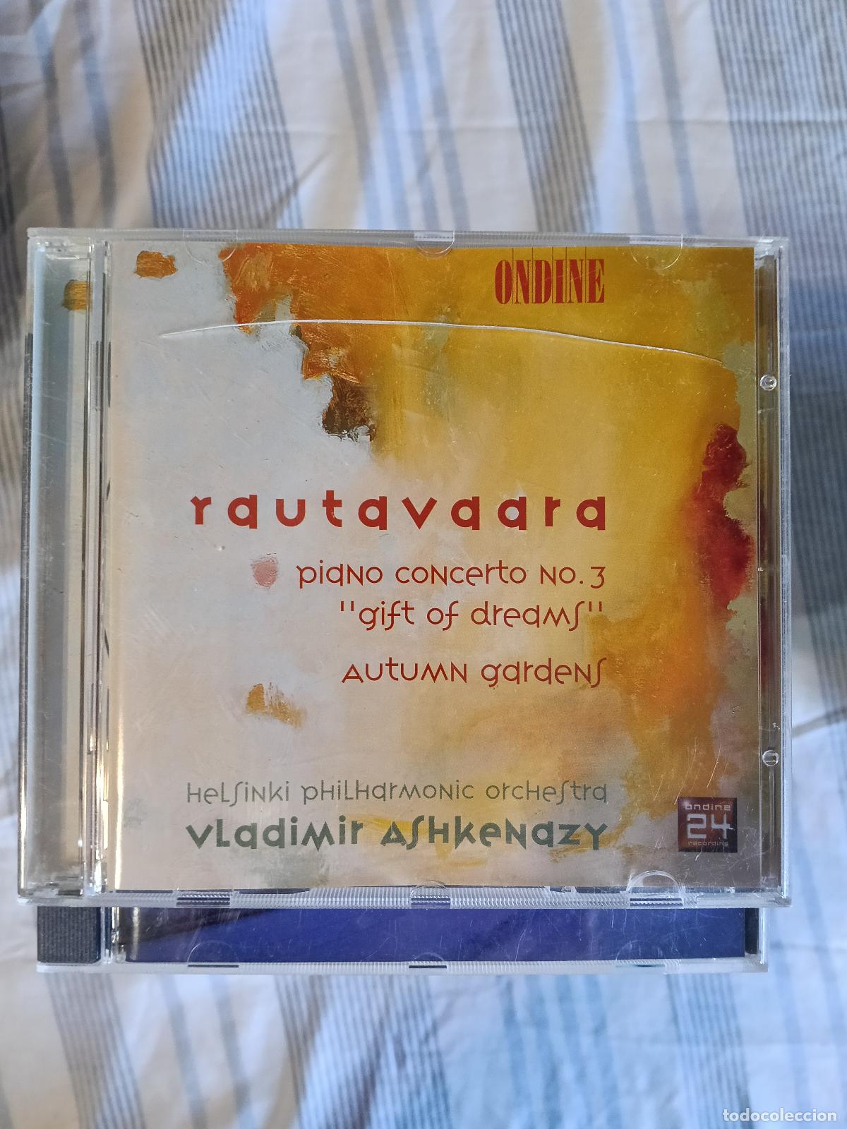 CDs de M&uacute;sica: CD. iano Concerto No. 3 &rdquo;Gift Of Dreams&rdquo;. Autumn Gardens. RAUTAVAARA