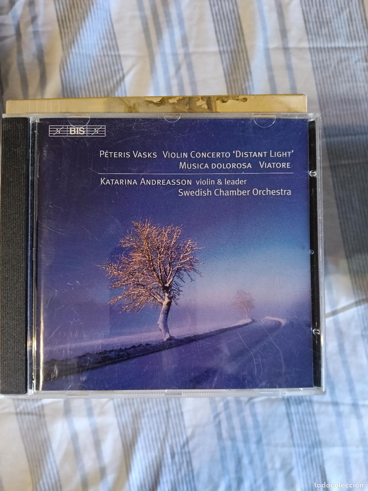 CDs de M&uacute;sica: CD PETERIS VASKS VIOLIN CONCERTO DISTANT LIGHT DOLOROSA VIATORE