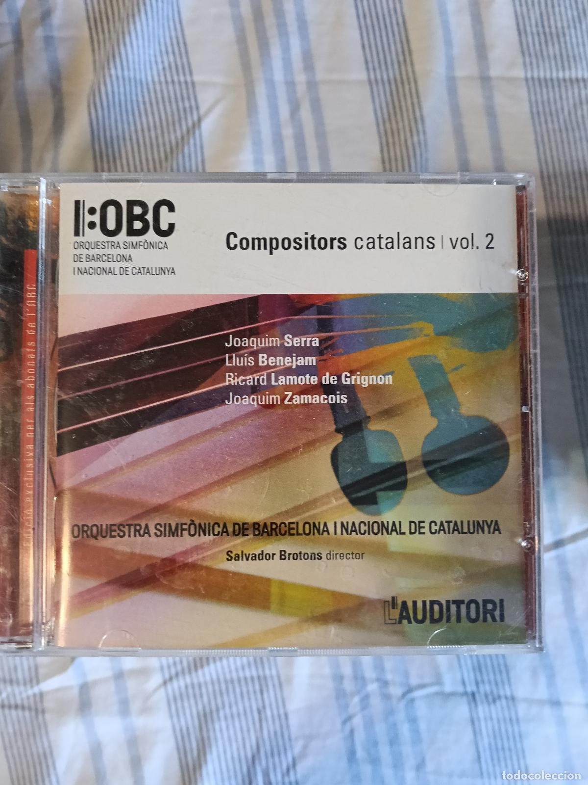 CDs de M&uacute;sica: Compositors Catalans vol2 Serra Benejam Lamote de Grignon Zamacois