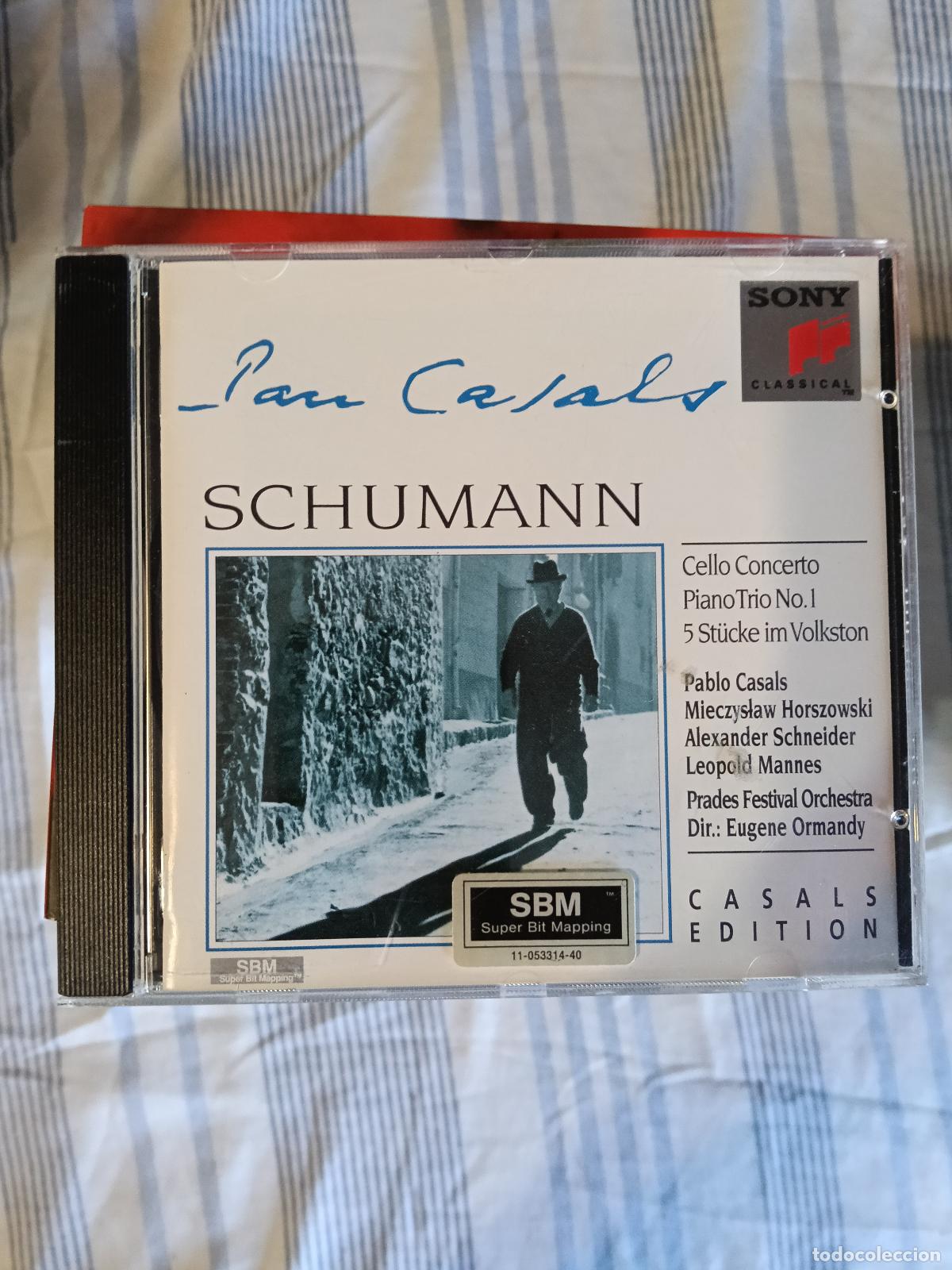 CDs de M&uacute;sica: CD PAU CASALS SCHUMANN CASALS EDITION