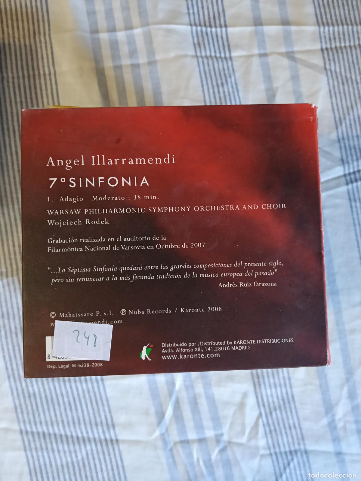 CDs de m&uacute;sica: ILLARRAMENDI - 7 SINFONIA - CD - Foto 2