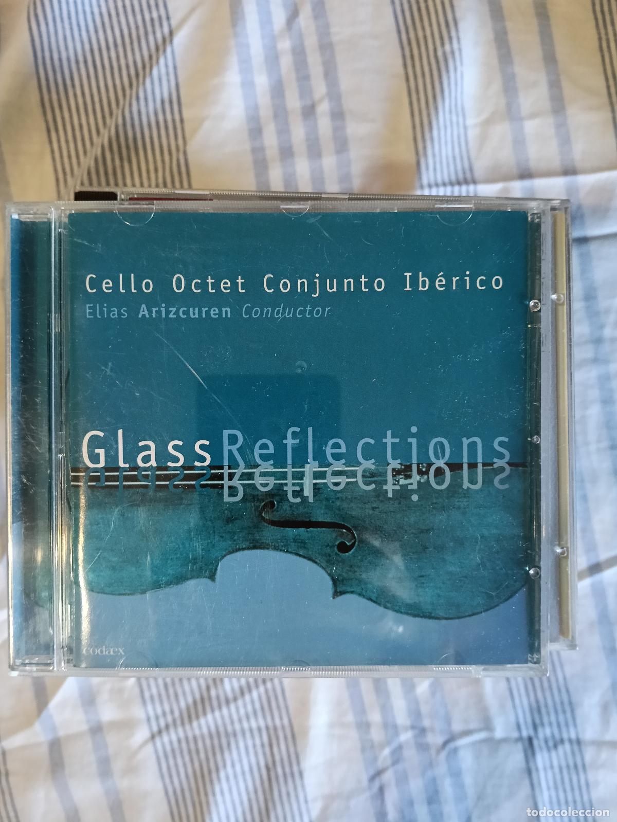 CDs de m&uacute;sica: CD GLASS REFLECTIONS CELLO OCTET CONJUNTO IBERICO - Foto 1