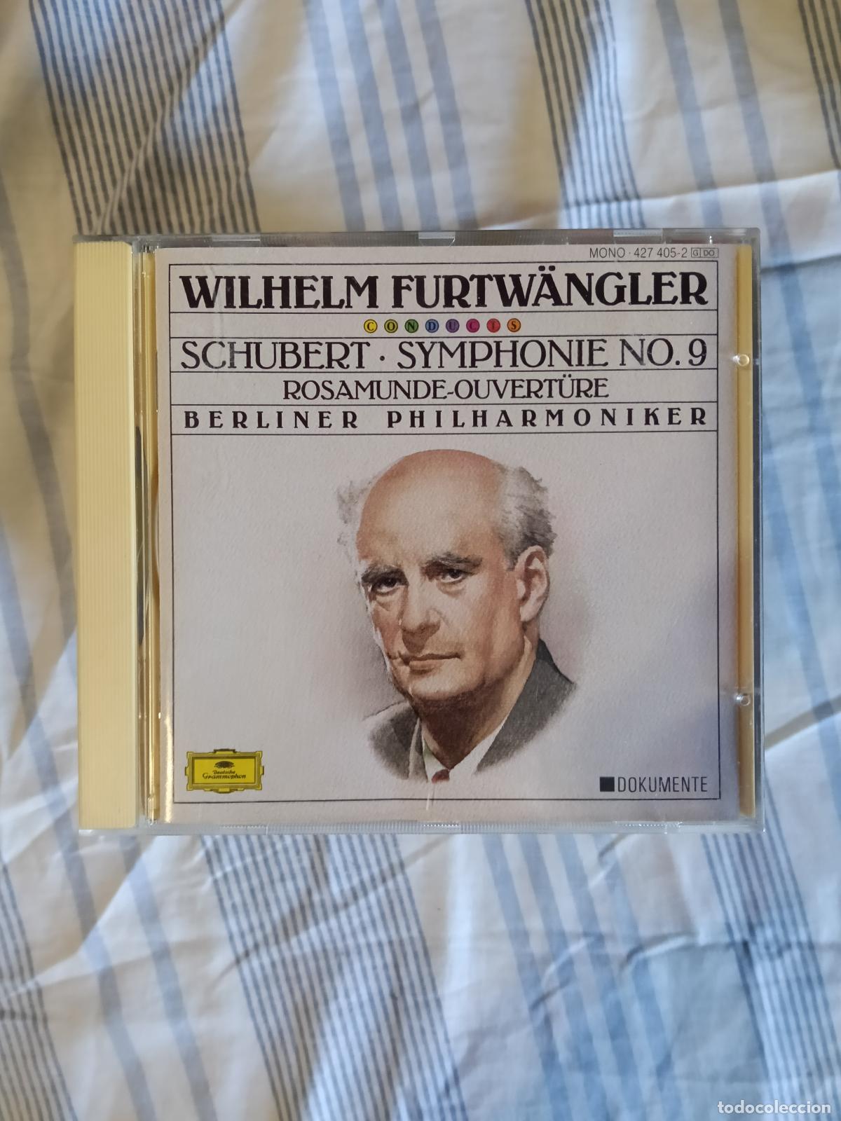 CDs de M&uacute;sica: CD WILHELM FURTWANGLER SCHUBERT SYMPHONIE N&ordm; 9