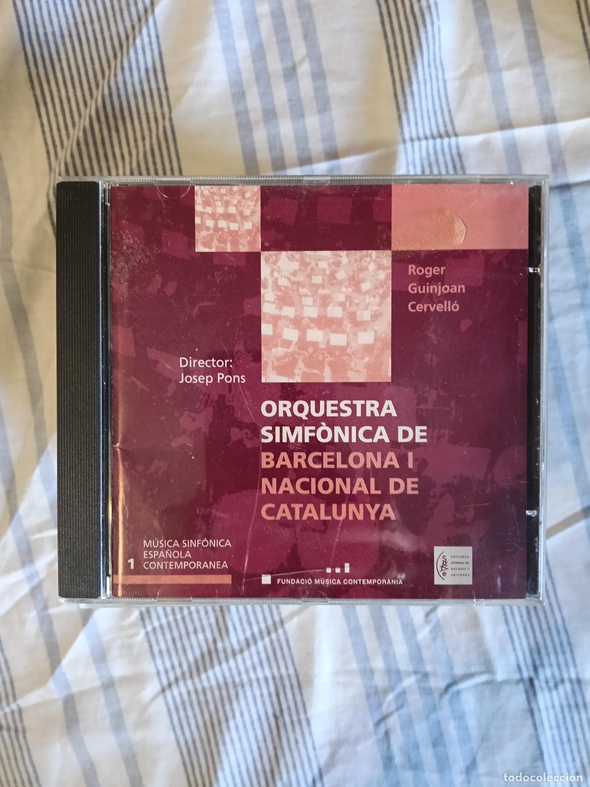 Music CDs: CD ORQUESTRA SINFONICA DE BARCELONA ROGER GUINJOAN CERVELLO