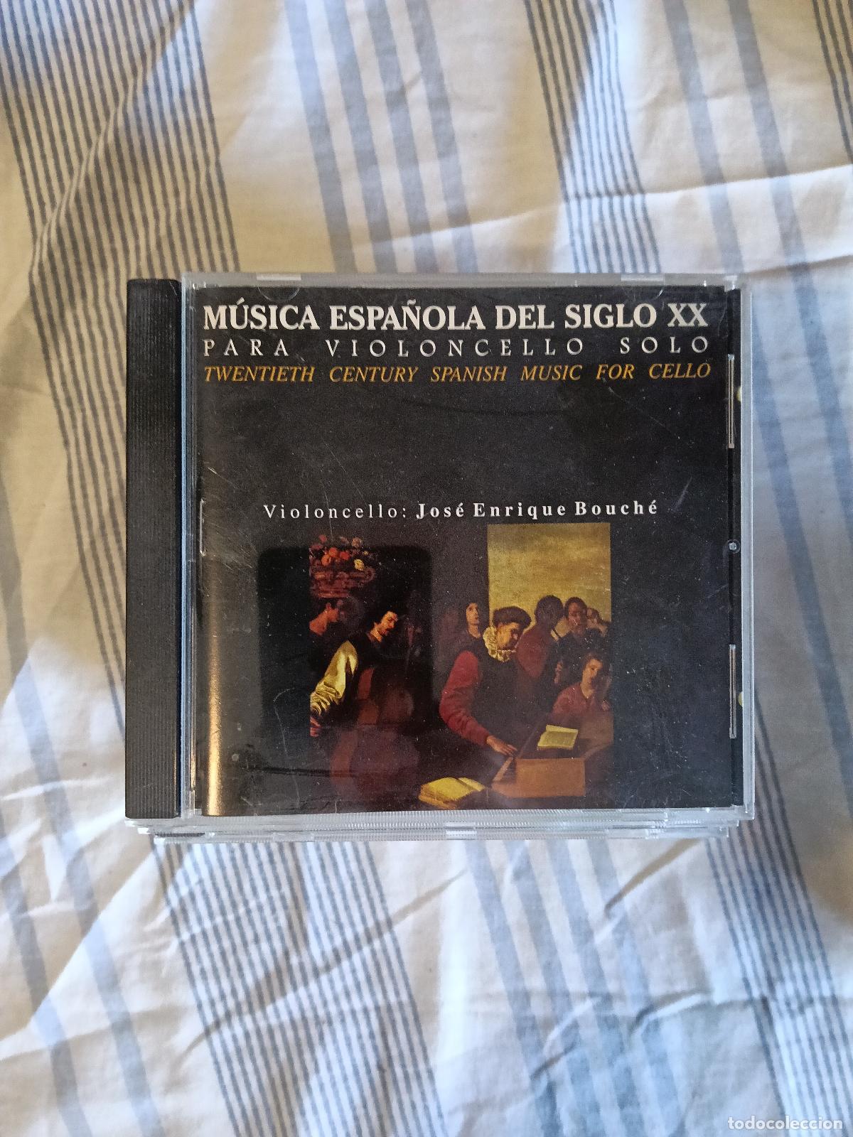Music CDs: CD MUSICA ESPA&Ntilde;OLA DEL SIGLO XX PARA VIOLONCELLO SOLO