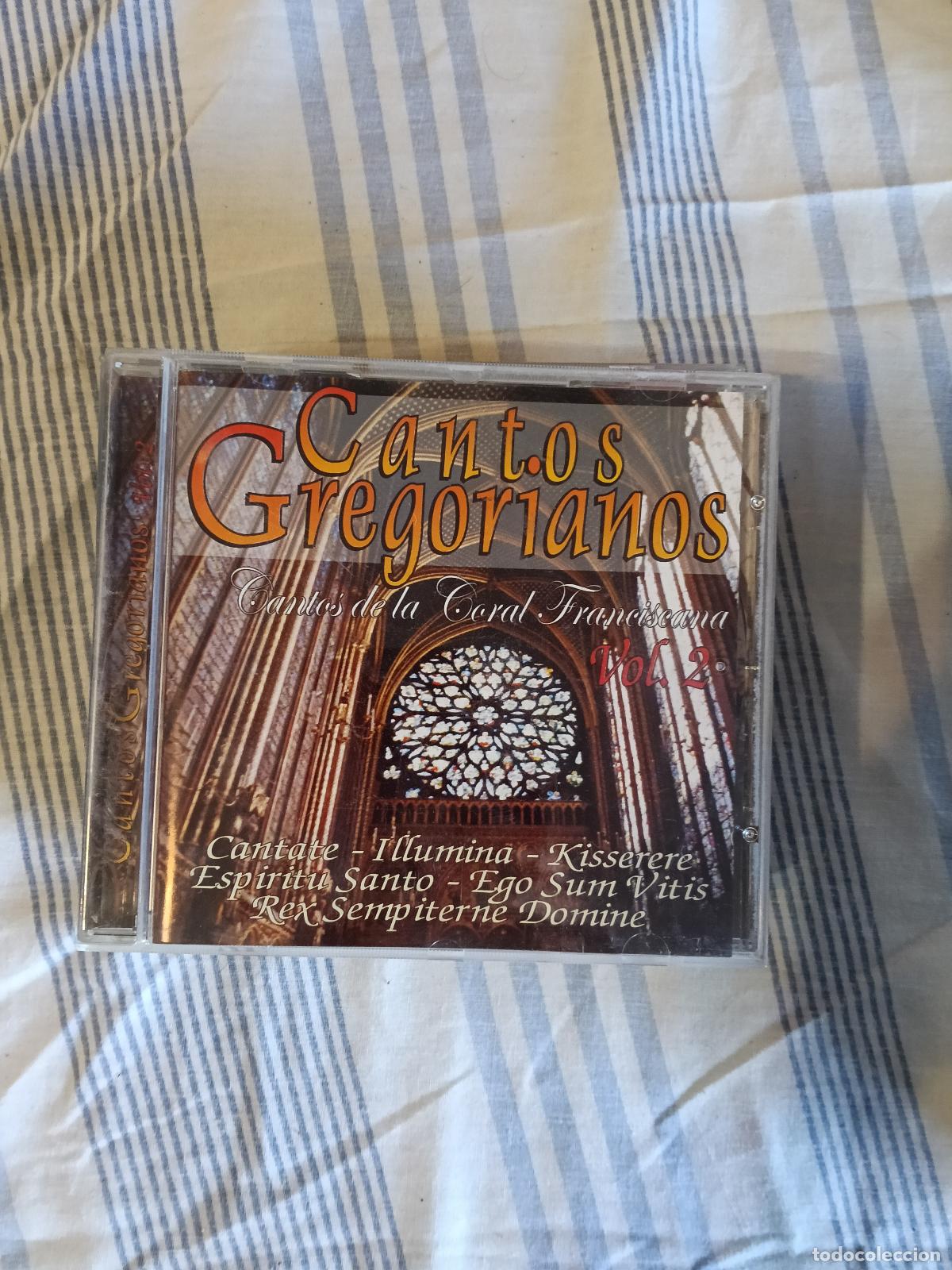 CDs de M&uacute;sica: CD CANTOS GREGORIANOS CANTOS DE LA CORAL FRANCISCANA VOL.2