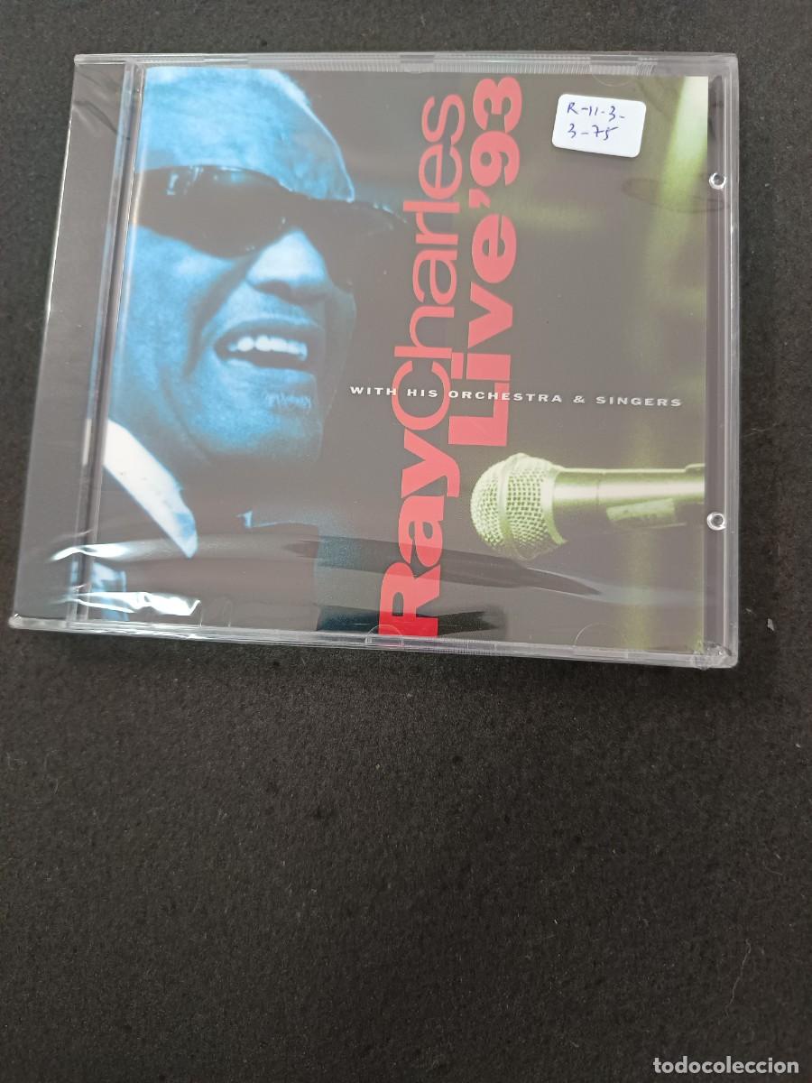 CDs de m&uacute;sica: RAY CHARLES LIVE 93. - Foto 1