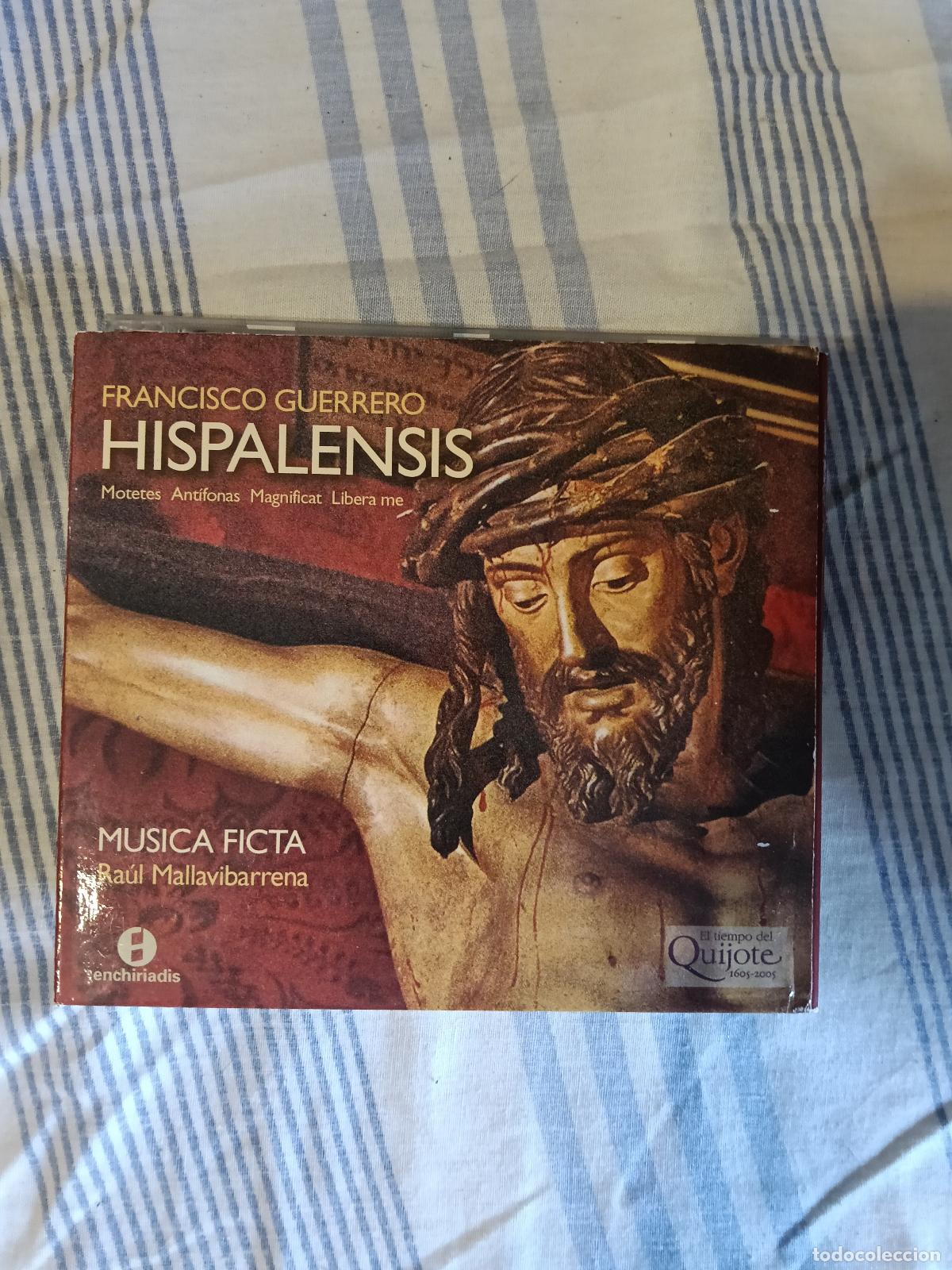 CDs de M&uacute;sica: CD FRANCISCO GUERRERO HISPALENSIS MUSICA FICTA