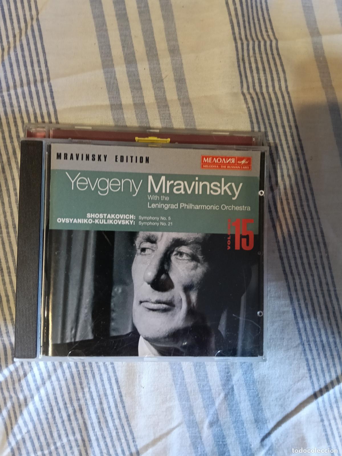 CDs de M&uacute;sica: YEVGENY MRAVINSKY - LENINGRAD PHILHARMONIC VOL. 15
