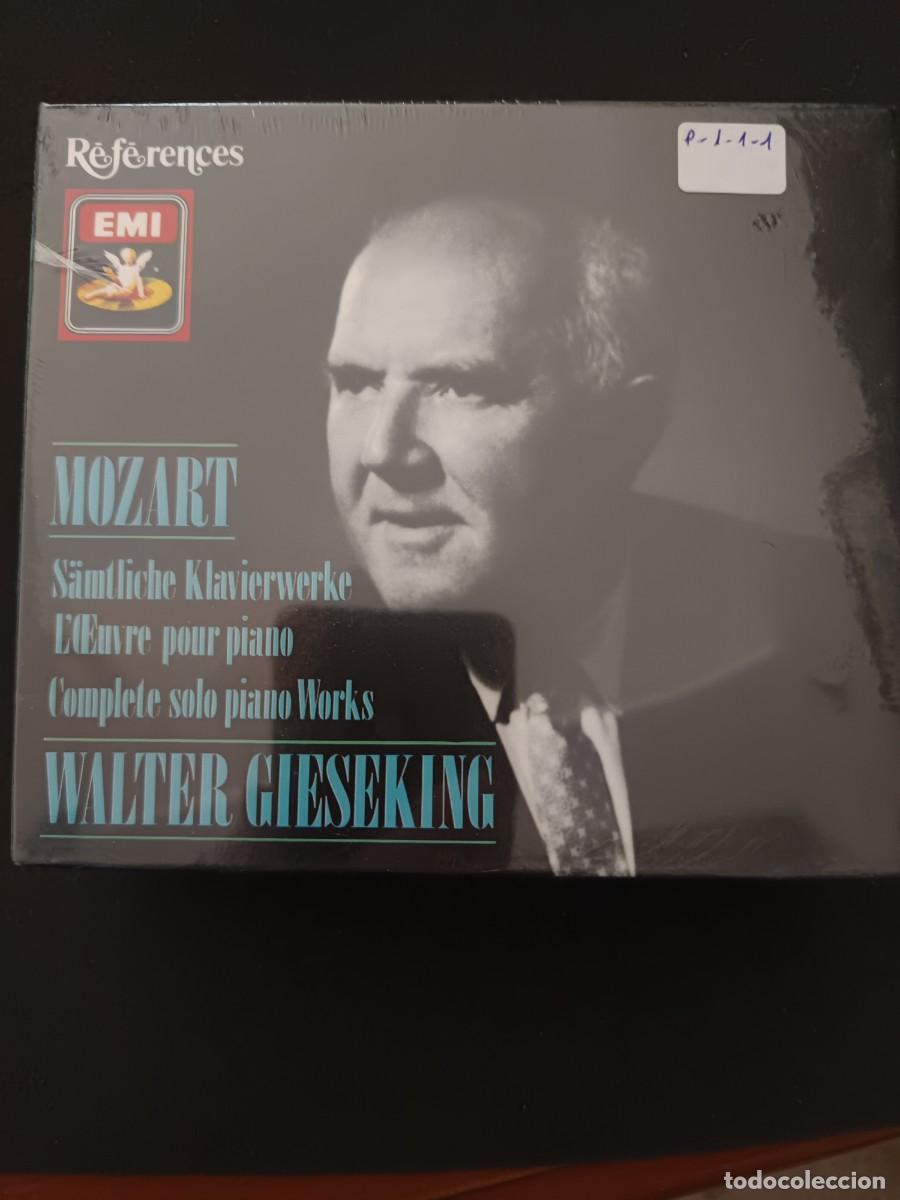 CDs de M&uacute;sica: CAJA 8 CD. MOZART. WALTER GIESEKING. LA OBRA PARA PIANO. COMPLETE SOLO PIANO WORKS. (EMI R&Eacute;F&Eacute;RENCES)