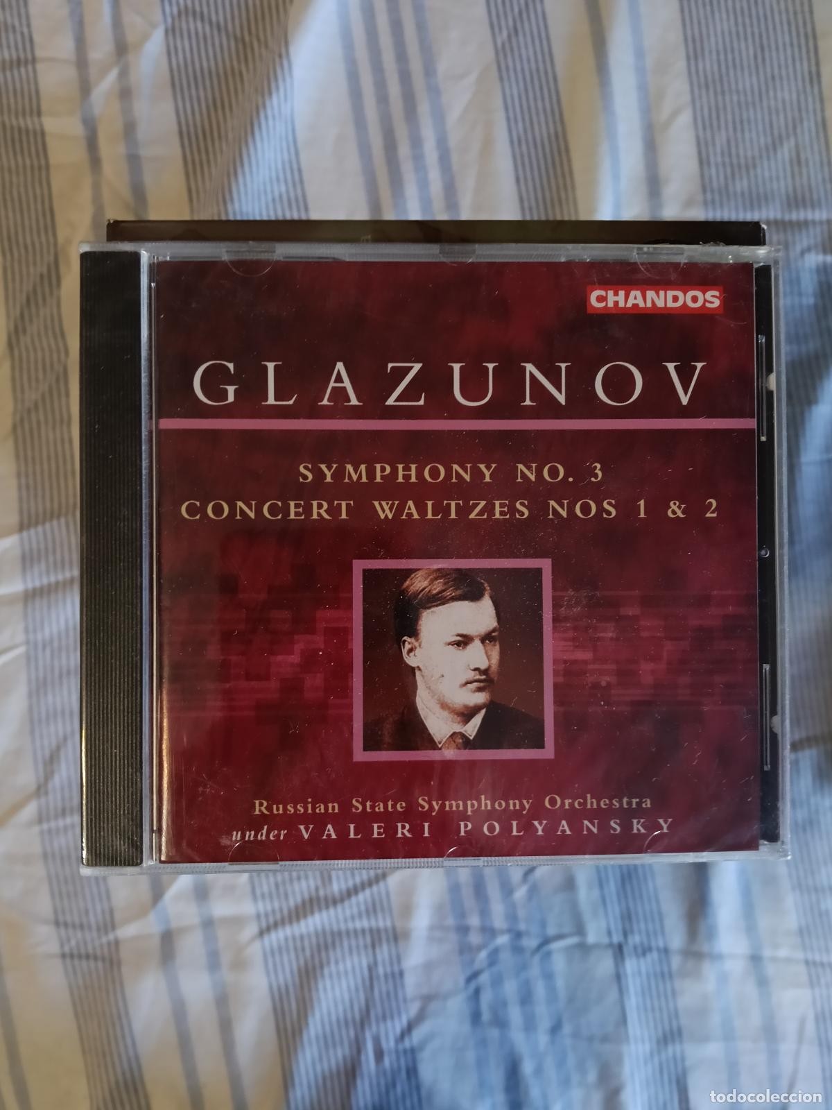 CDs de m&uacute;sica: CD GLAZUNOV SYMPHONY N&ordm; 3 - Foto 1
