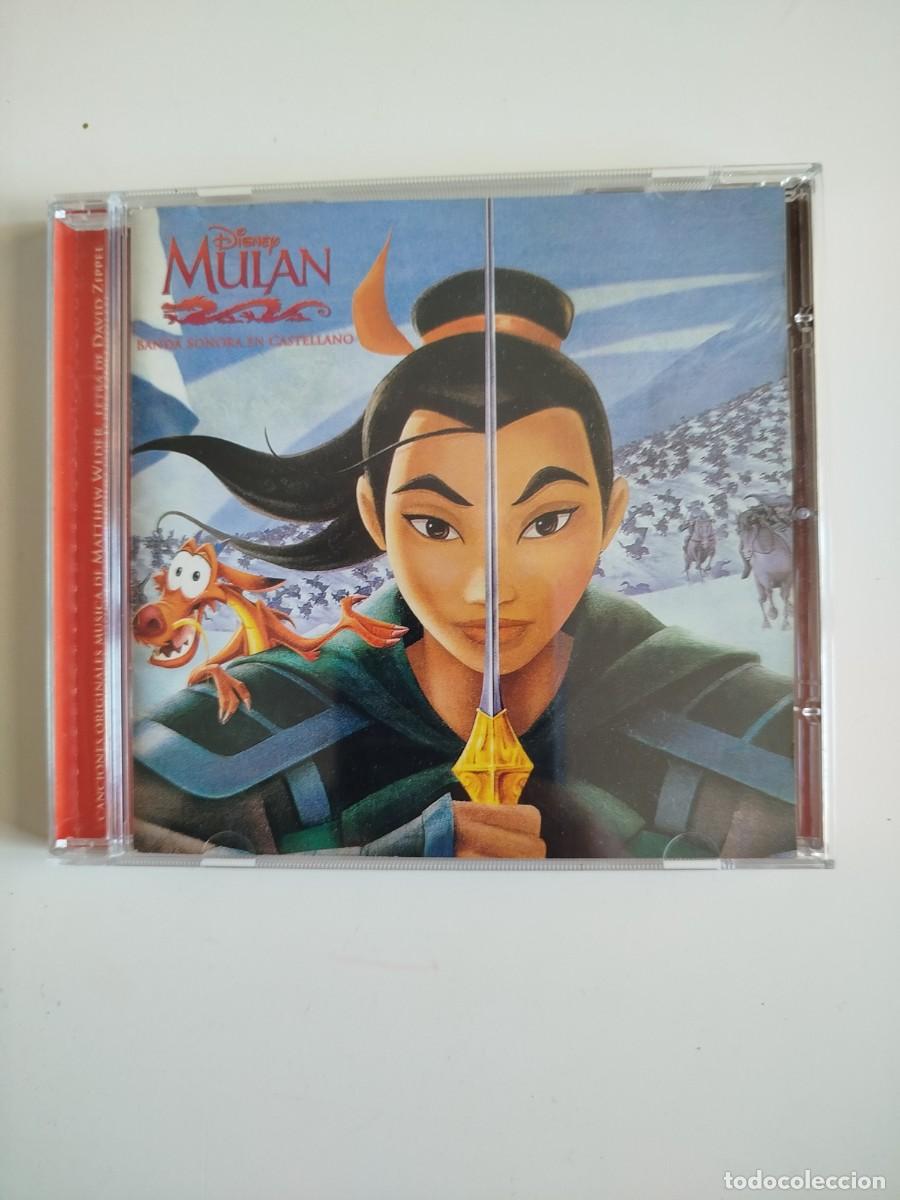 CDs de M&uacute;sica: Mulan (Disney) Banda Sonora en Espa&ntilde;ol - CD BSO